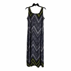 Glamour Patterned Maxi Dress -14